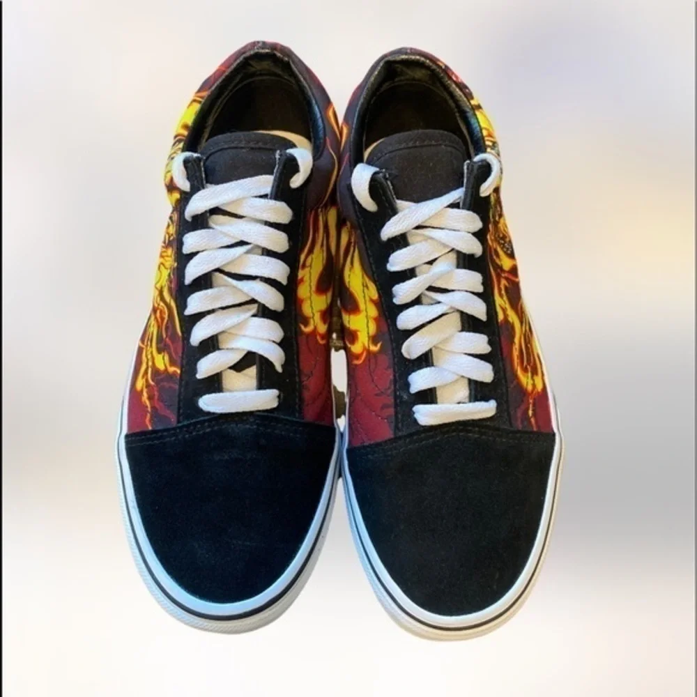 Vans Old Skool Samurai Rising Black Sneaker Skate Shoe - Picture 7 of 10